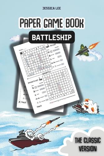 Battleship Paper Game Book: Classic Strategy Fun for Kids & Adults - Perfect for road trips, family game nights, or quick matches with friends