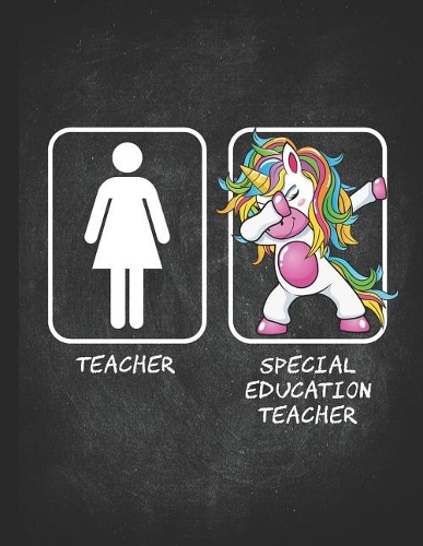 Teacher Dabbing Unicorn