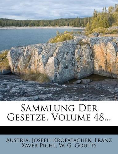 Sammlung Der Gesetze, Volume 48...