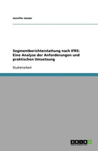 Segmentberichterstattung nach IFRS