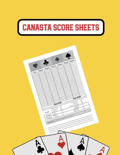 Canasta Score Sheets