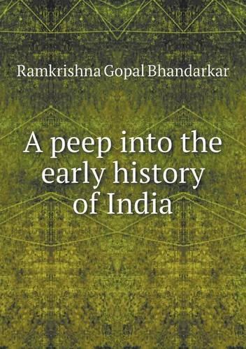 A peep into the early history of India