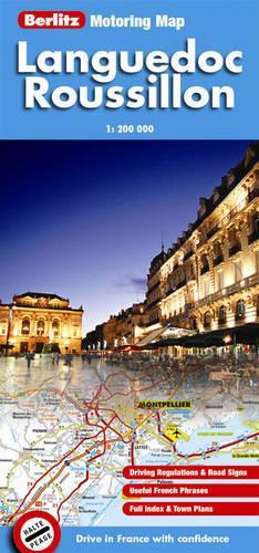 Languedoc - Roussillon Berlitz Motoring Map: (Berlitz Motoring Maps)