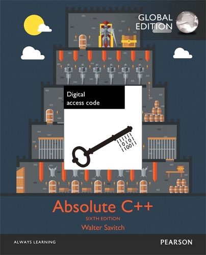Absolute C++, Global Edition, Pearson eText -- SMS Setup Record