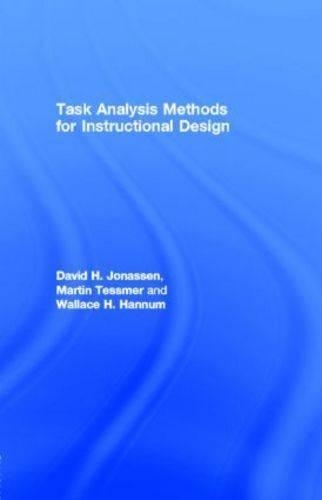 Task Analysis Methods for Instructional Design