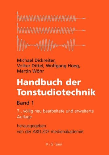 Handbuch Der Tonstudiotechnik