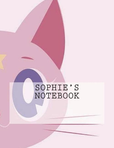 Sophie's Notebook: Notebook Large Size 8.5" x 11" Ruled 150 Pages 21.59cm x 27.94cm