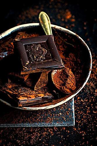 Dark Chocolate Lovers Notebook: Journal with Blank Lined Pages to Write on for Dark Chocolate Lovers