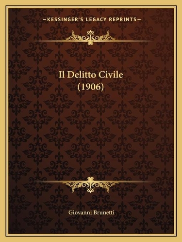 Il Delitto Civile (1906)
