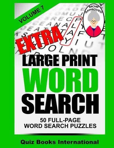 Extra Large Print Word Search Volume 7