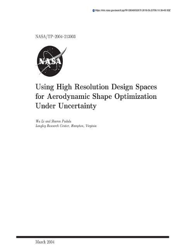Using High Resolution Design Spaces for Aerodynamic Shape Optimization Under Uncertainty