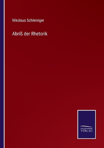 Abriß der Rhetorik