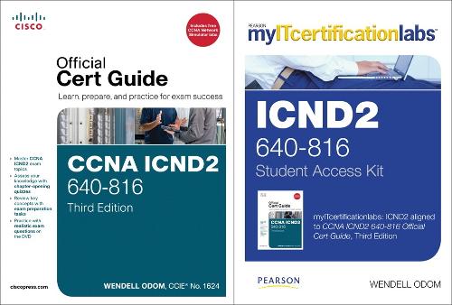 CCNA ICND2 Official Cert Guide with MyITCertificationlab Bundle (640-816)