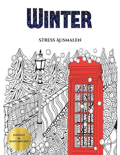 Stress Ausmalen (Winter)