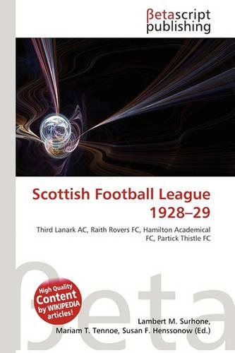 Scottish Football League 1928-29