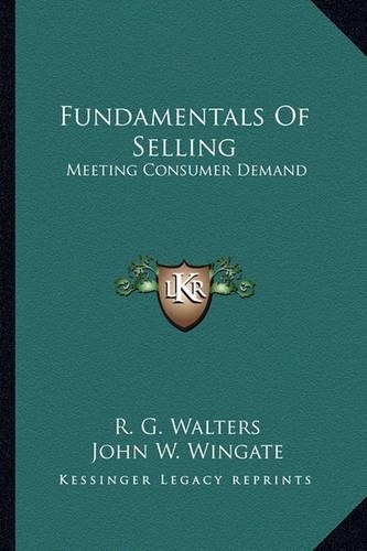 Fundamentals Of Selling