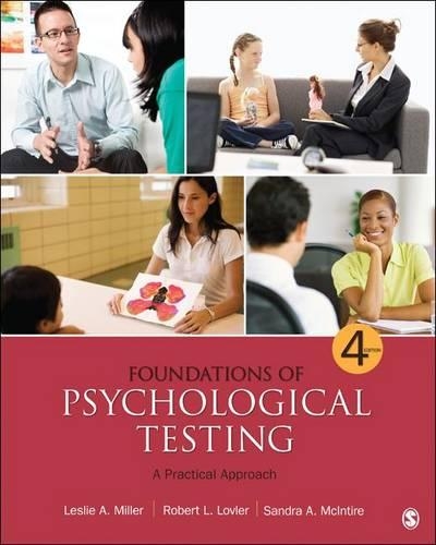 Foundations of Psychological Testing: A Practical Approach