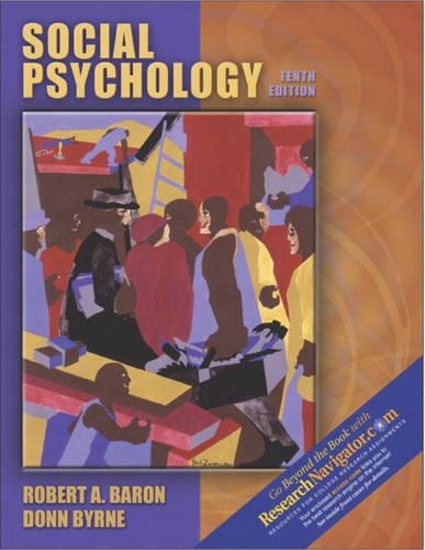 Social Psychology with Research Navigator: International Edition