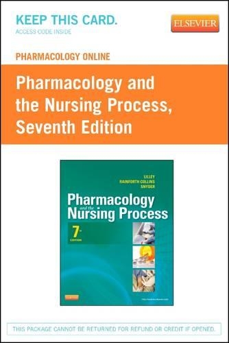 Pharmacology Online for Pharmacology and the Nursing Process (Retail Access Card)