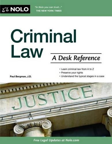 Criminal Law: A Desk Reference(Criminal Law: A Desk Reference)