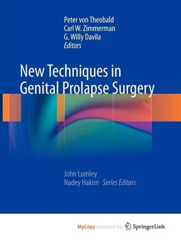 New Techniques in Genital Prolapse Surgery