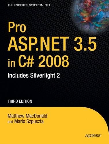 Pro ASP.NET 3.5 in C# 2008