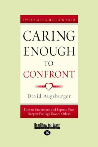Caring Enough to Confront