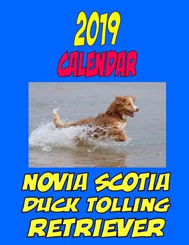 2019 Calendar Novia Scotia Duck Tolling Retriever: Dog weekly calendar, personal contacts list, password log, notes and to do list.