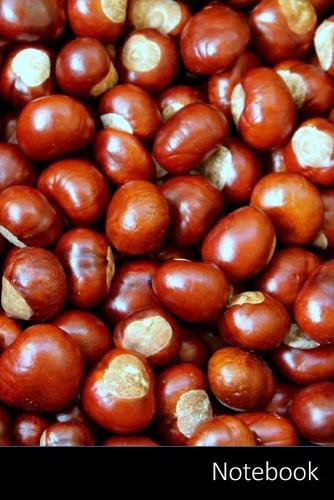 Notebook: Castañas, Otoño, Marrón, En El Otoño Cuaderno / Diario / Libro de escritura / Notas - 6 x 9 pulgadas (15.24 x 22.86 cm), 150 páginas, superficie bri