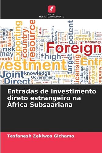 Entradas de investimento direto estrangeiro na África Subsaariana