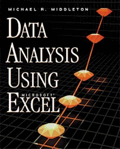 Data Analysis Using Microsoft Excel