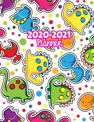 2020-2021 Planner: Two Year Calendar Organizer and Goal Journal - January 2020 - December 2021 Daily, Weekly and Monthly Planner Book with Back Sticker Expression Wall