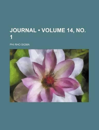 Journal (Volume 14, No. 1)