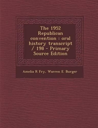The 1952 Republican Convention
