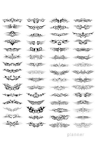 Planner: Weekly planner for tattoo artists