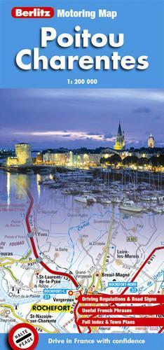 Poitou-Charantes Berlitz Motoring Map: (Berlitz Motoring Maps)