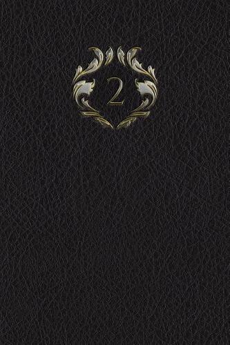 Monogram "2" Meeting Notebook: (28 Monogram Black 150 Meeting)