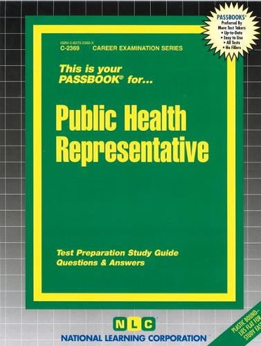 Public Health Representative: Passbooks Study Guide