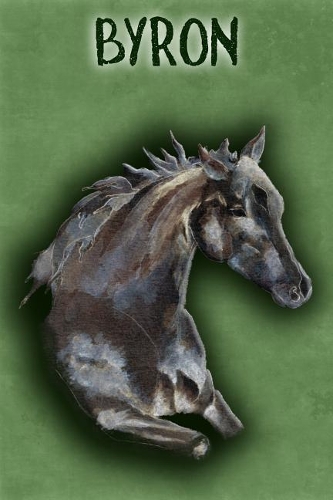 Watercolor Mustang Byron