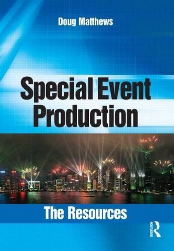 Special Event Production: The Resources