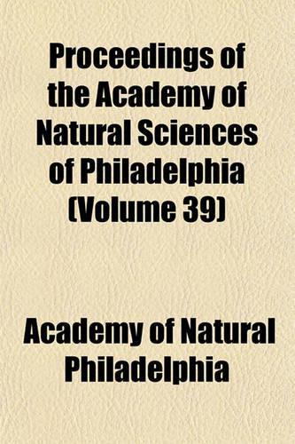 Proceedings of the Academy of Natural Sciences of Philadelphia Volume N . 61