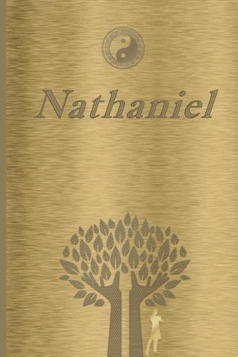 Nathaniel: Personalized Name Journal/Notebook for Men - Masculine Metal-look Cover with Lined Writing Pages