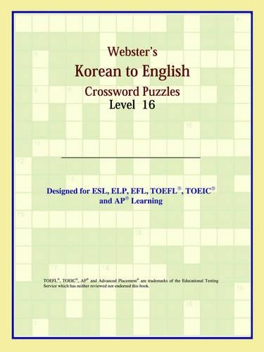 Webster's Korean to English Crossword Puzzles