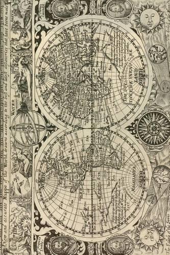 Ancient World Map Journal: 150 Page Lined Notebook/Diary