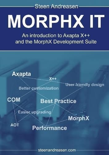 MORPHX IT: An Introduction to Axapta X++ and the MorphX Development Suite