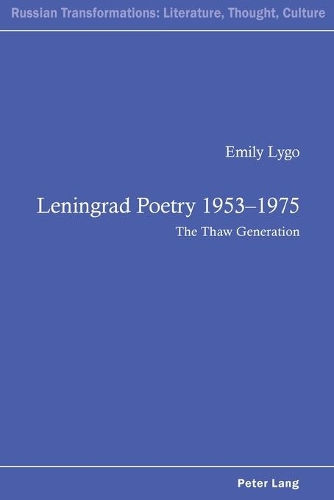 Leningrad Poetry 1953–1975