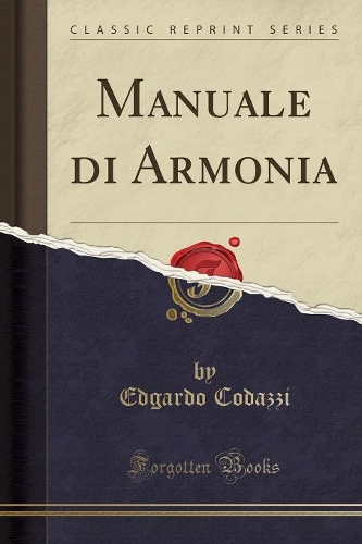 Manuale Di Armonia (Classic Reprint)