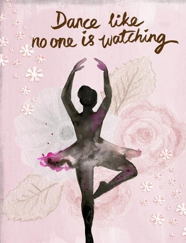 Dance Like No One Is Watching: Ballerina Composition Notebook For Kids 100 Wide Ruled Lined Pages For Writing