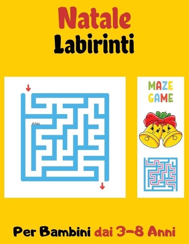 Natale Labirinti Per Bambini dai 3-8 Anni