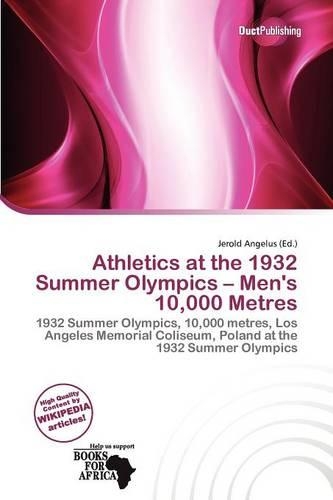 Athletics at the 1932 Summer Olympics - Men's 10,000 Metres